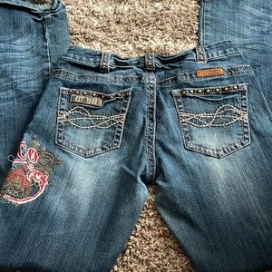 Cowgirl Tuff  Patched Up W 30 L 37